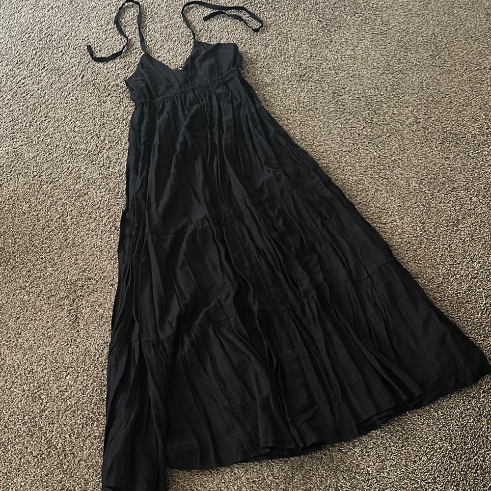 Elegant Black Maxi Dress